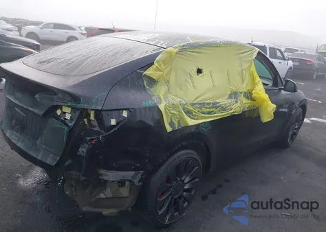 2022 Tesla Model Y Performance Dual Motor All-Wheel Drive from USA, damaged, VIN 7SAYGDEF6NF397776